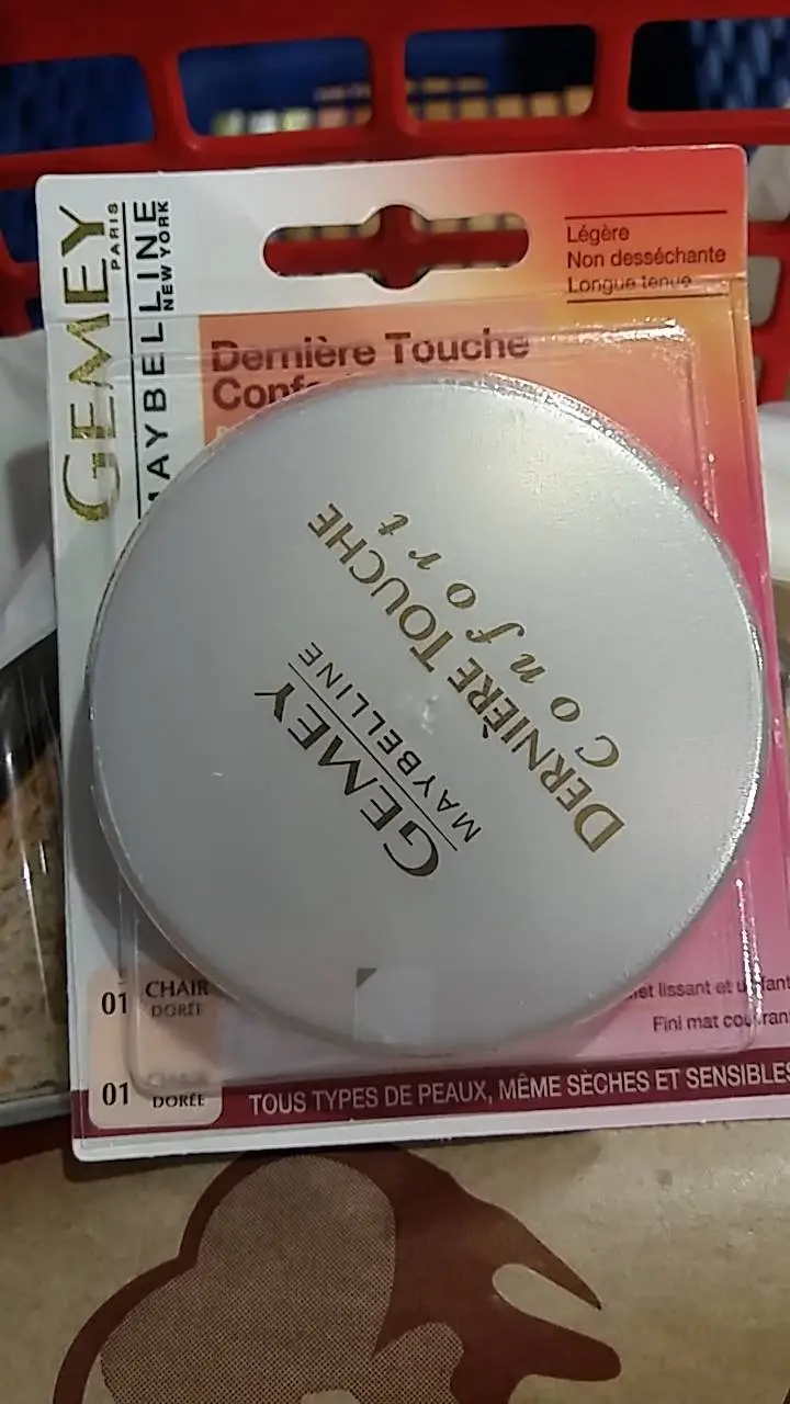 GEMEY MAYBELLINE - Dernière touche confort - poudre compacte onctueuse