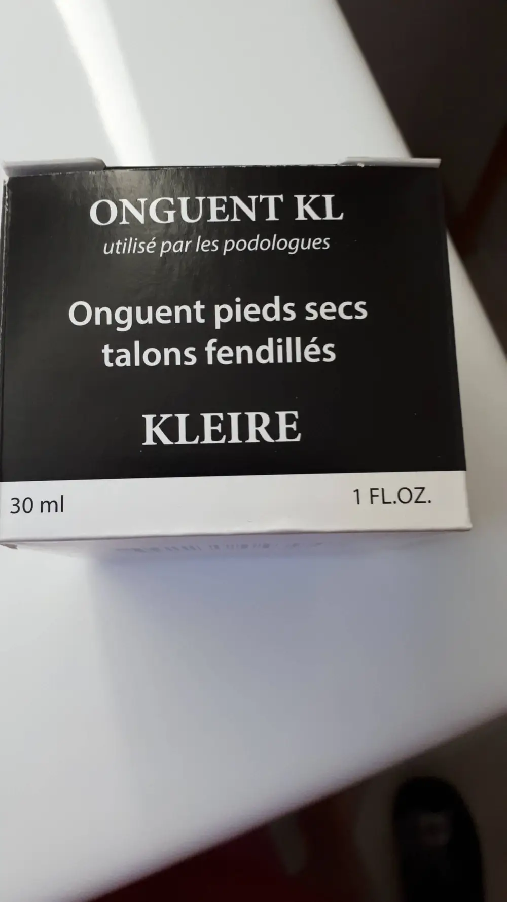 KLEIRE - Onguent pieds secs talons fendillés