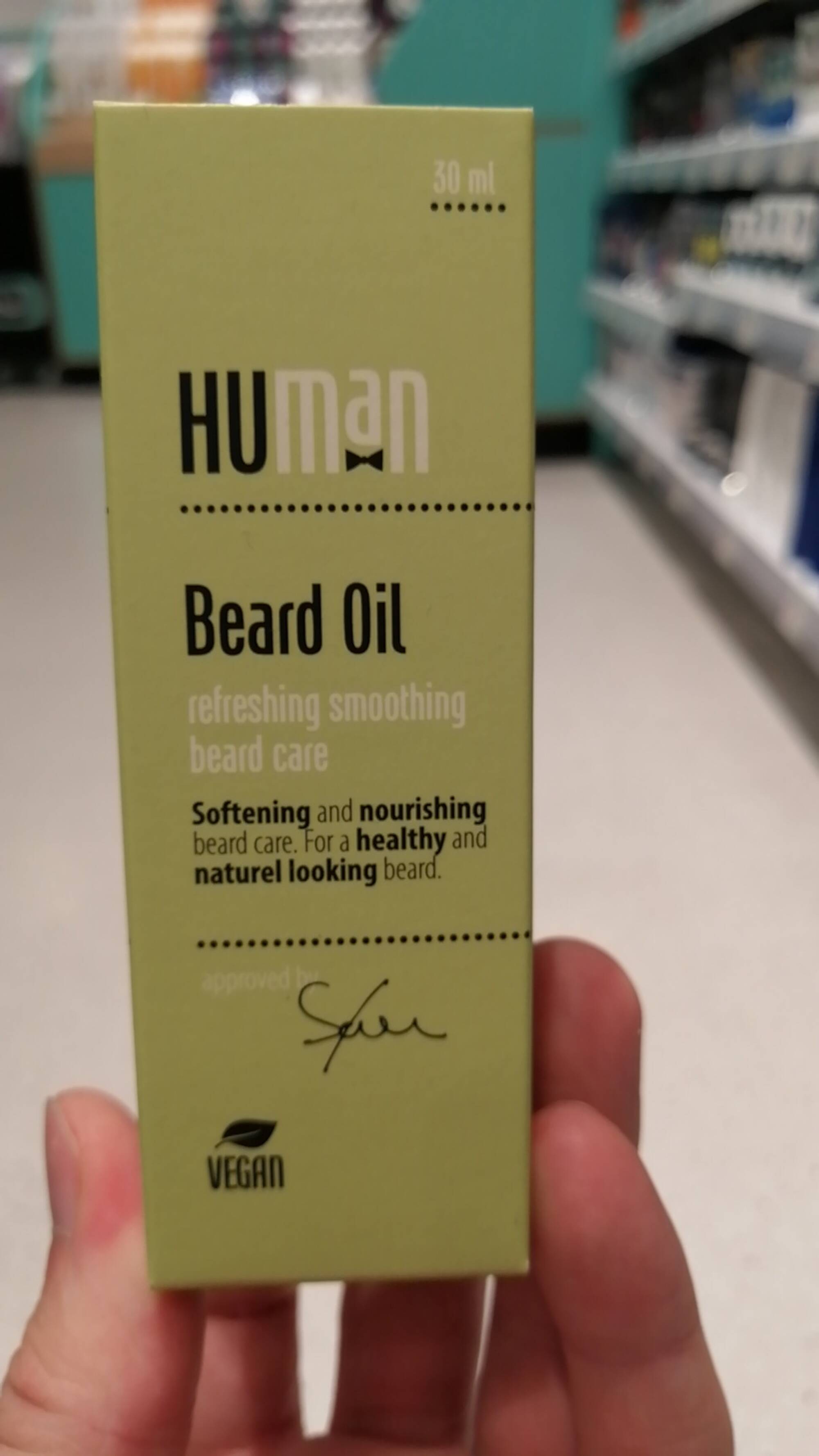 HUMAN - Beard oil - Refreshing smoothing