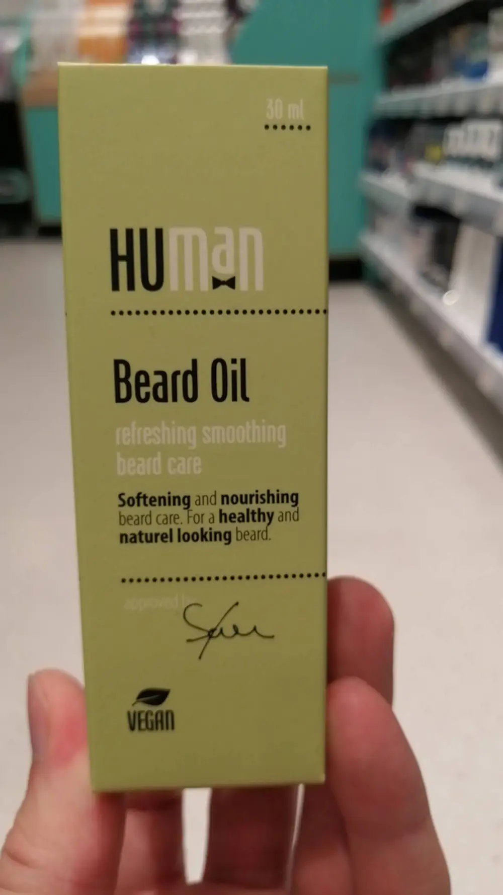 HUMAN - Beard oil - Refreshing smoothing