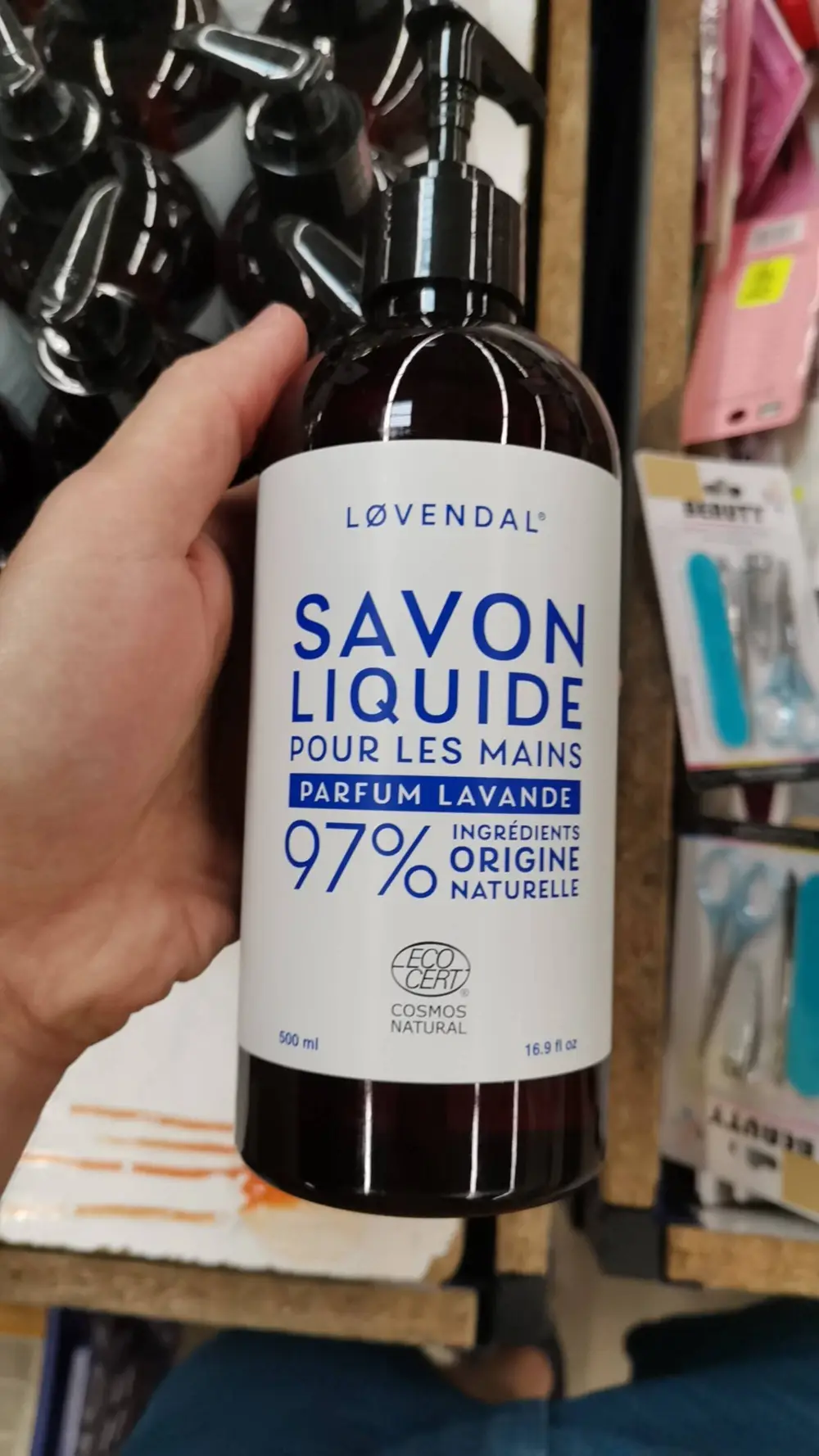 LOVENDAL - Savon liquide pour les mains parfum lavande