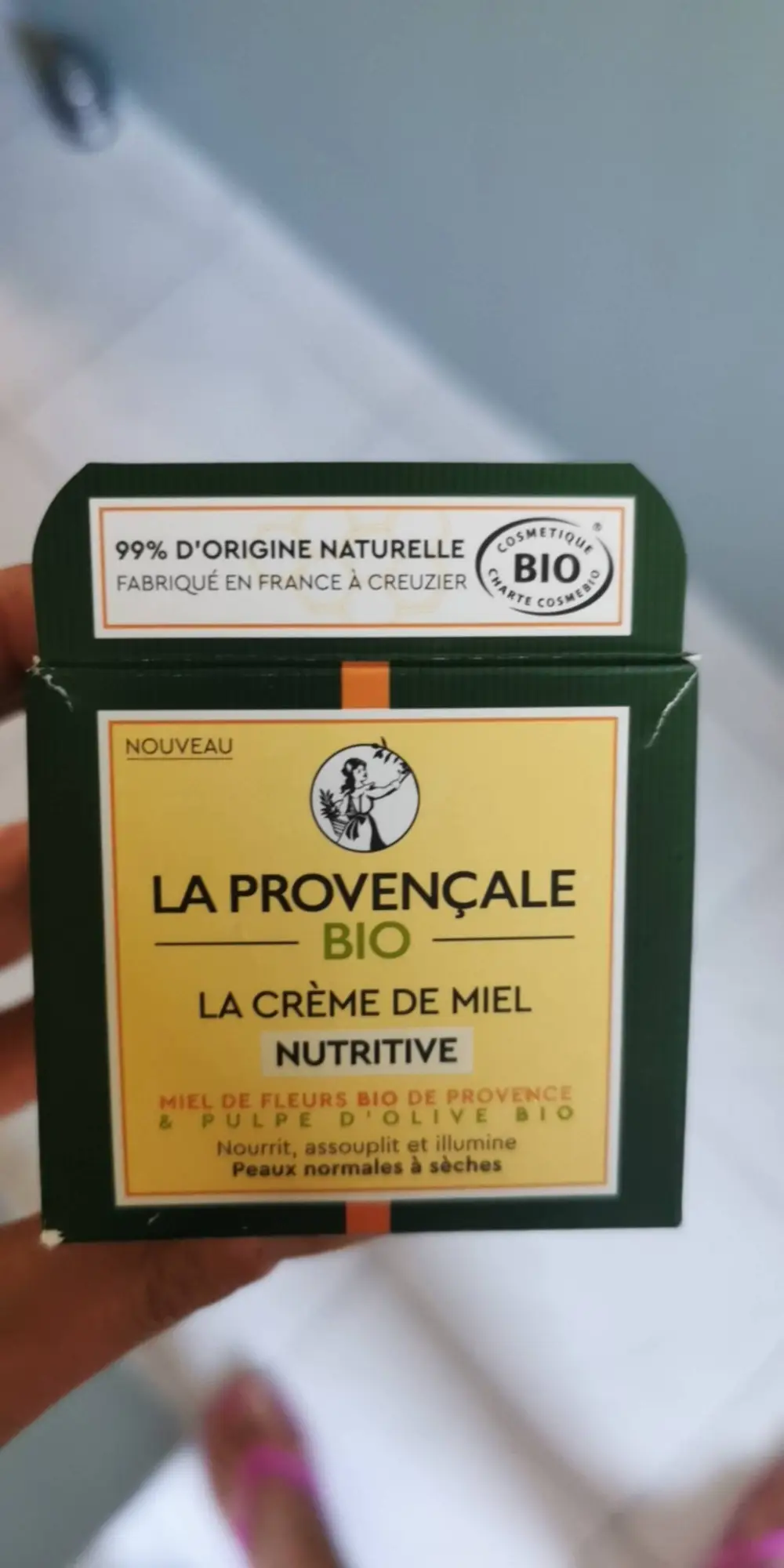 LA PROVENÇALE BIO - La crème de Miel nutritive