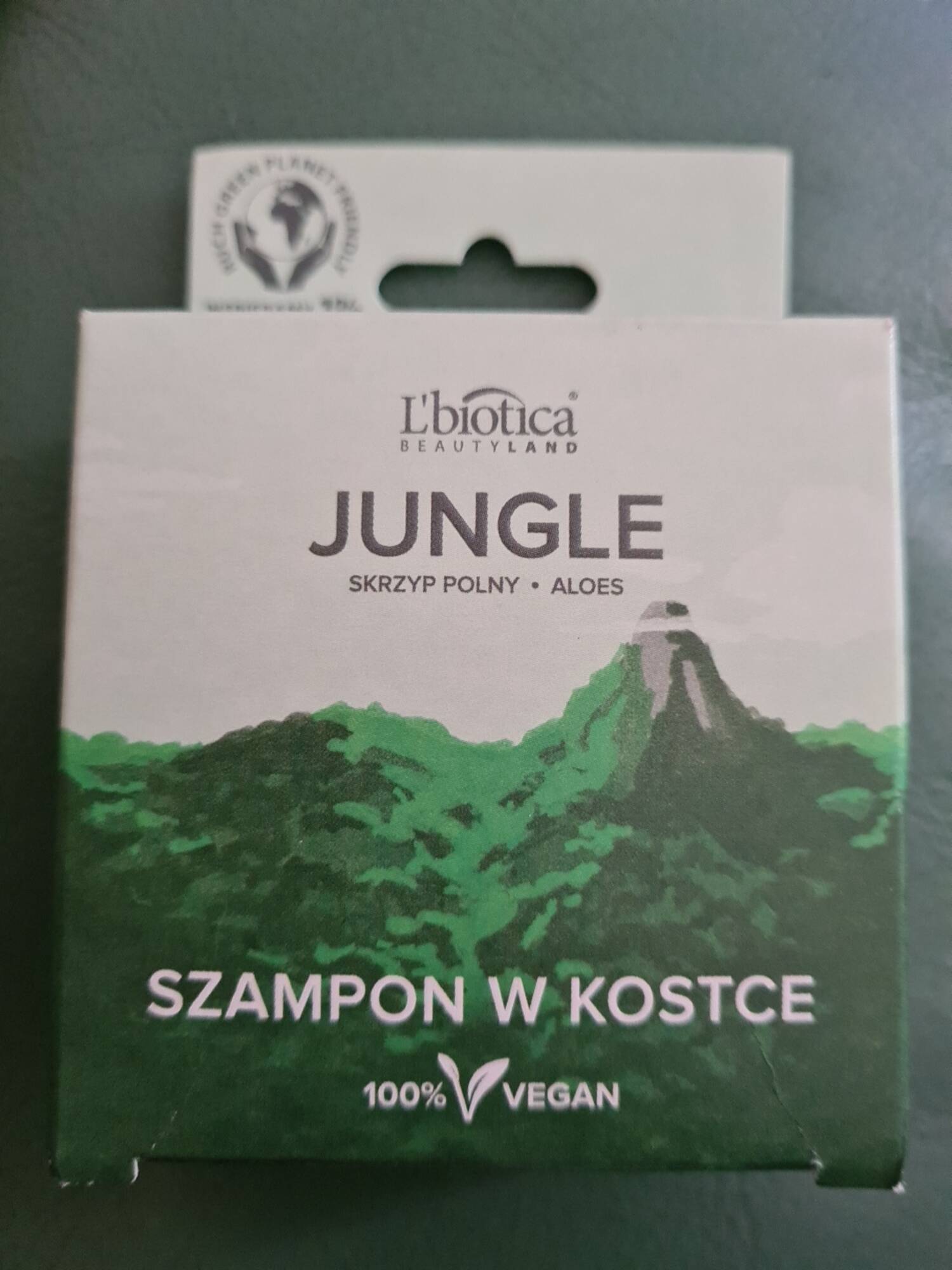 L'BIOTICA - Jungle - Szampon w kostce