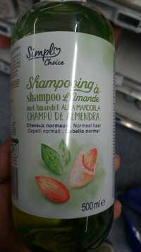 SIMPLY CHOICE - Shampooing à l'Amande