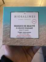 BIO-SALINES - Masque de beauté à l'algue Wakamé