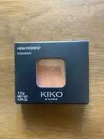 KIKO MILANO - High pigment - Eyeshadow