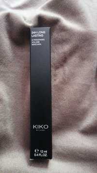 KIKO - 24H long lasting & panoramic volume mascara
