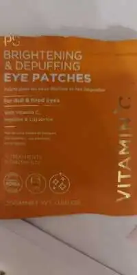 PRIMARK - Brightening & depuffing eye patches