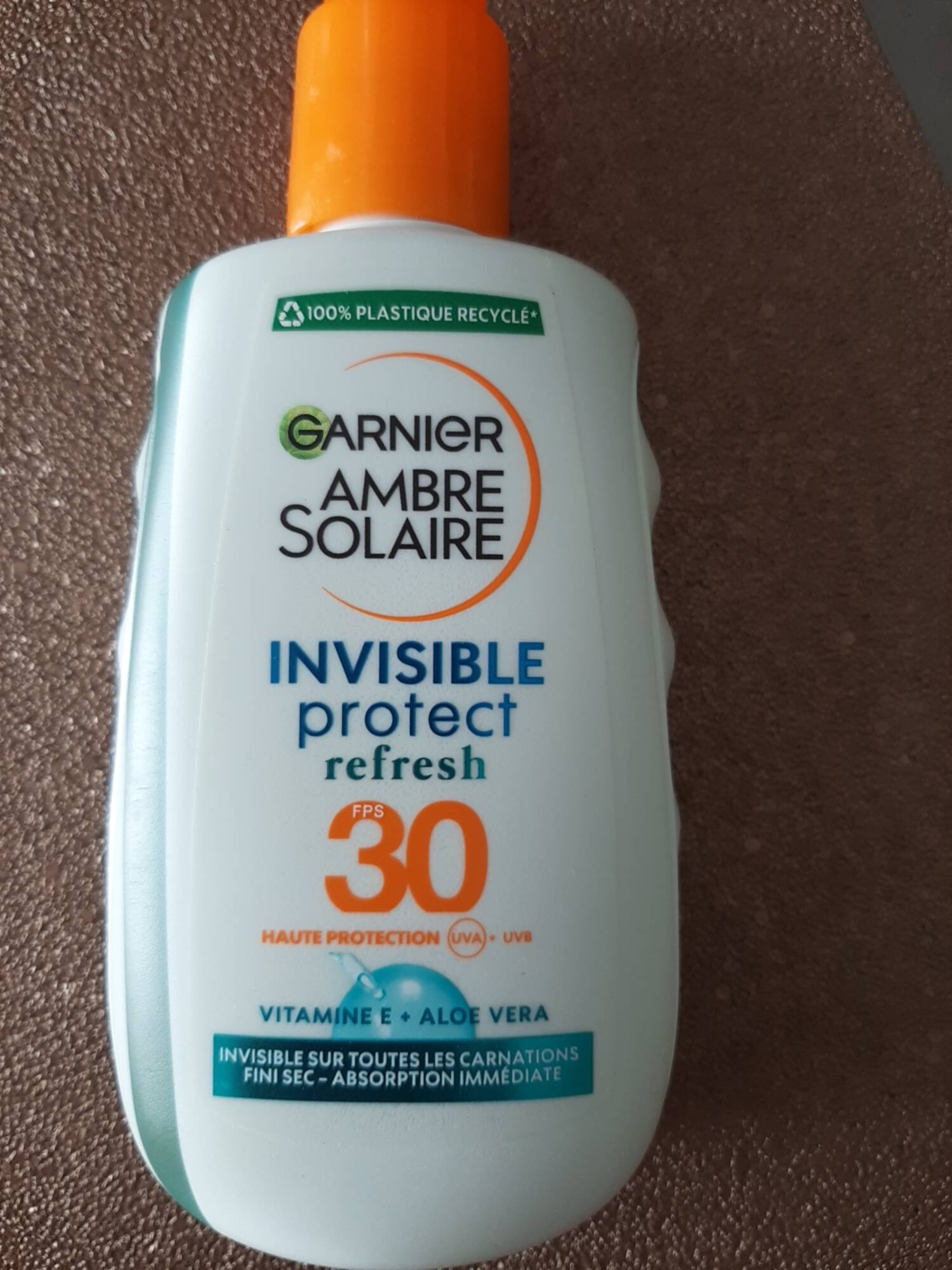 GARNIER - Ambre solaire - Invisible protect refresh spf 30