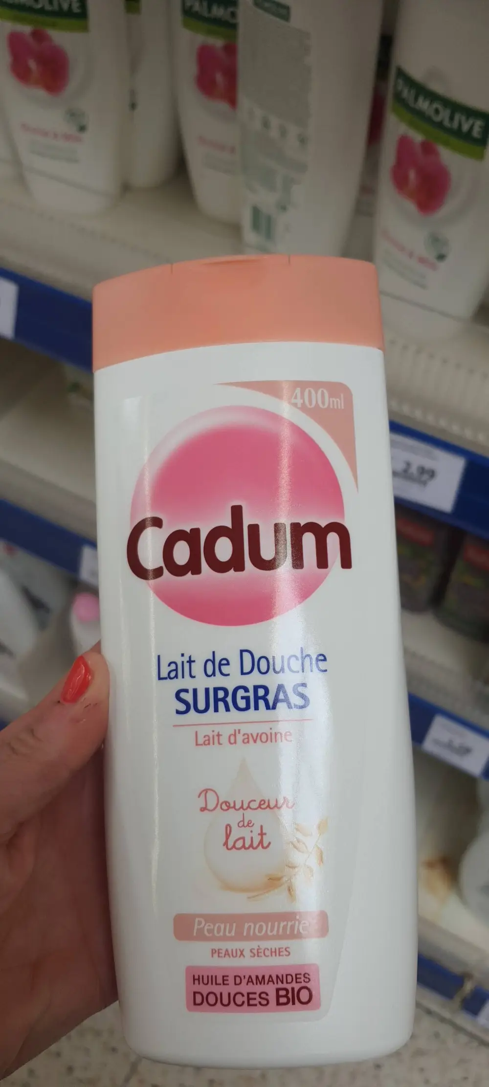 CADUM - Lait de douche surgras avoine