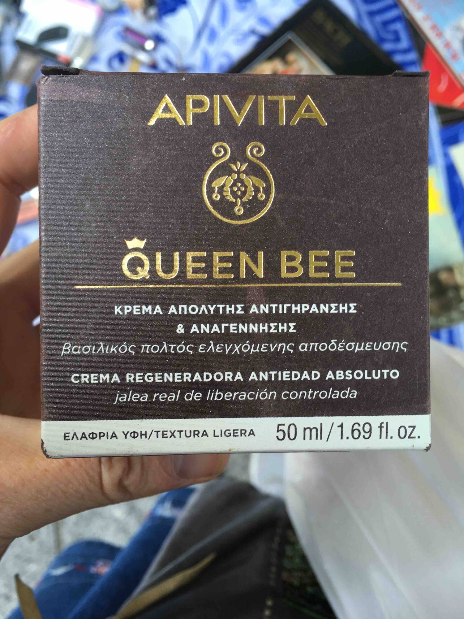APIVITA - Queen bee - Crema regeneradora antiedad absoluto