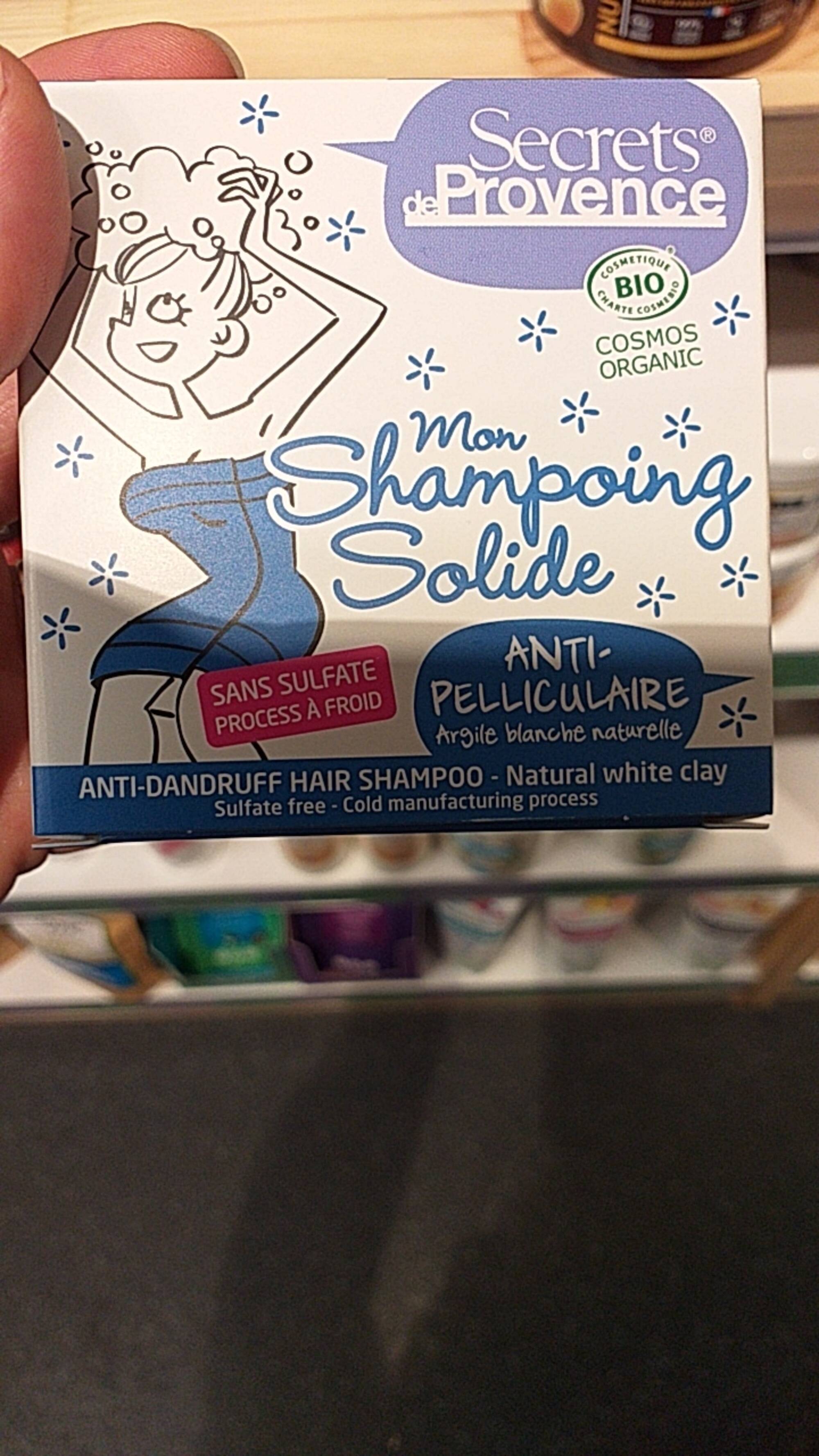 SECRETS DE PROVENCE - Mon shampooing solide anti-pelliculaire