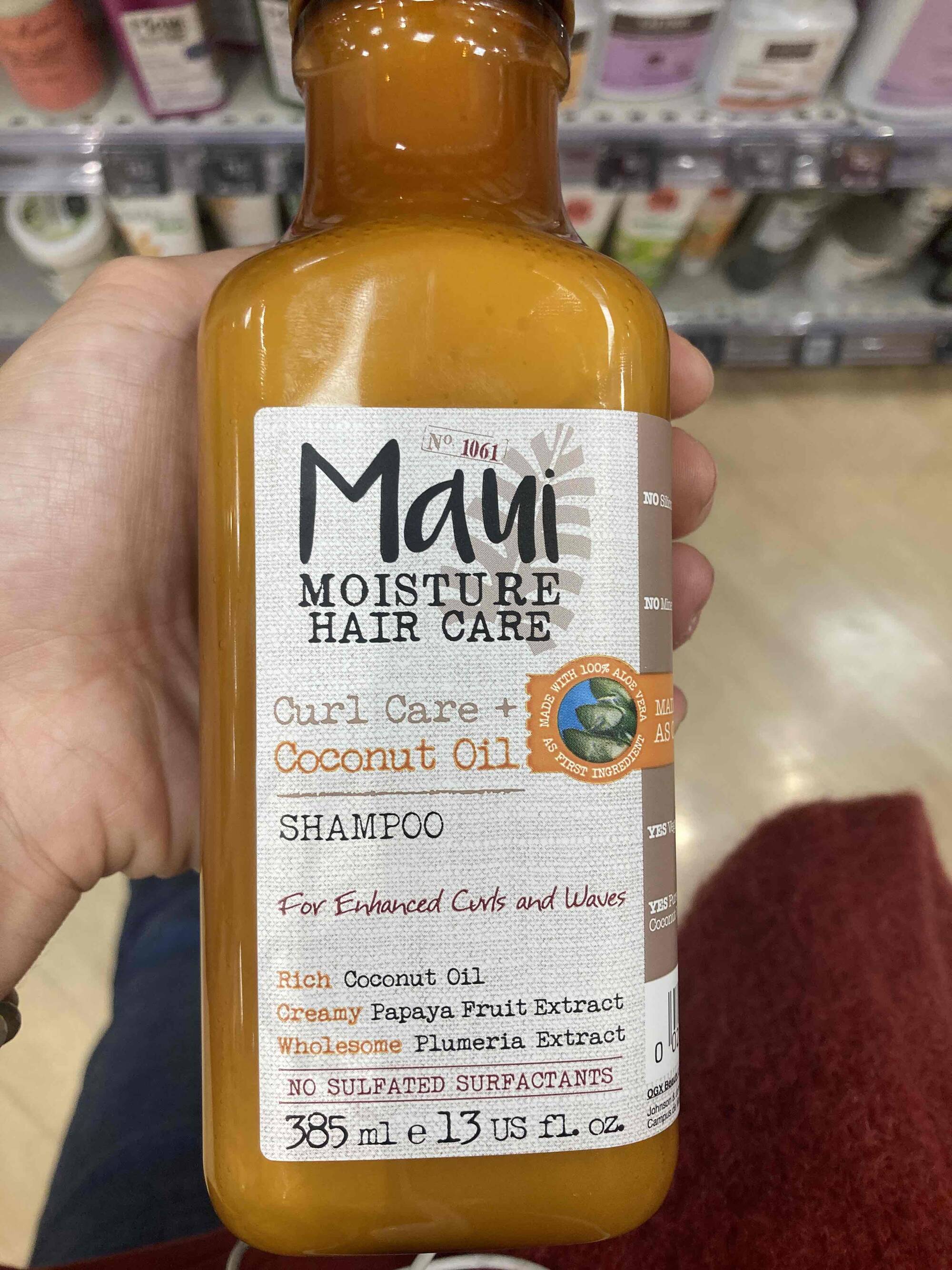 MAUI - Moisture hair care curl care + Coconut oil shampoo