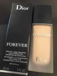 DIOR - Forever - Teint 24h concentré en soin floral