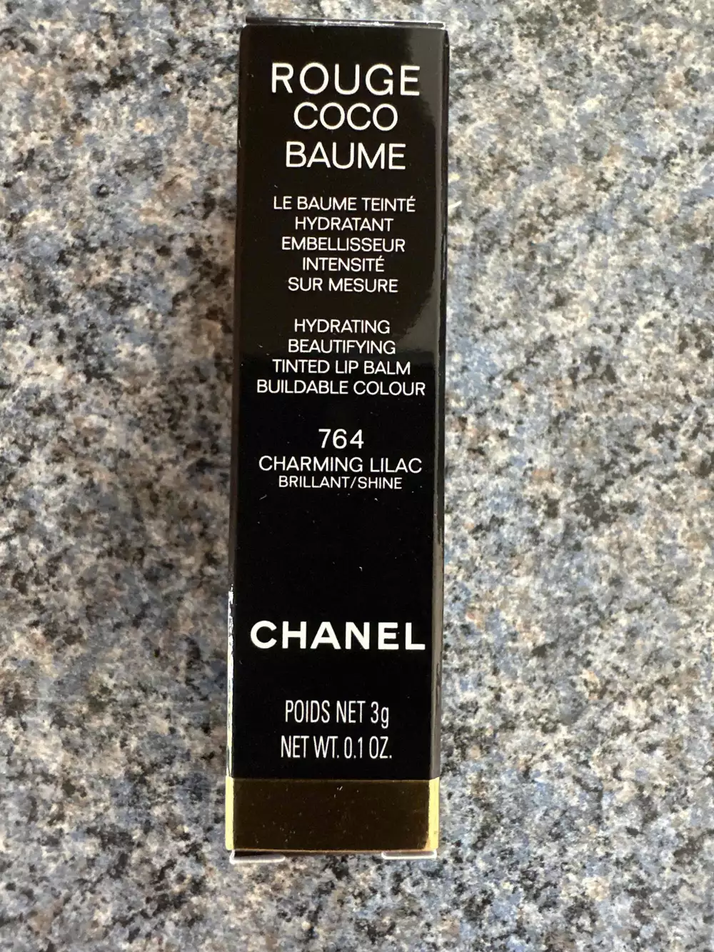 CHANEL - Rouge coco baume - Le baume teinté hydratant 764 Charming Lilac
