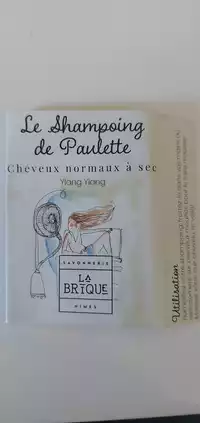 LA BRIQUE NÎMES - Le shampooing de Paulette ylang ylang