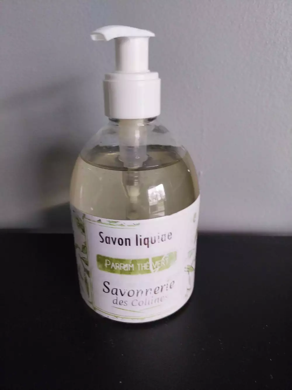 SAVONNERIE DES COLLINES - Savon liquide parfum thé vert