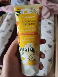 PHARMACTIV - Le shampooing reflets dorés à l'extrait de camomille bio