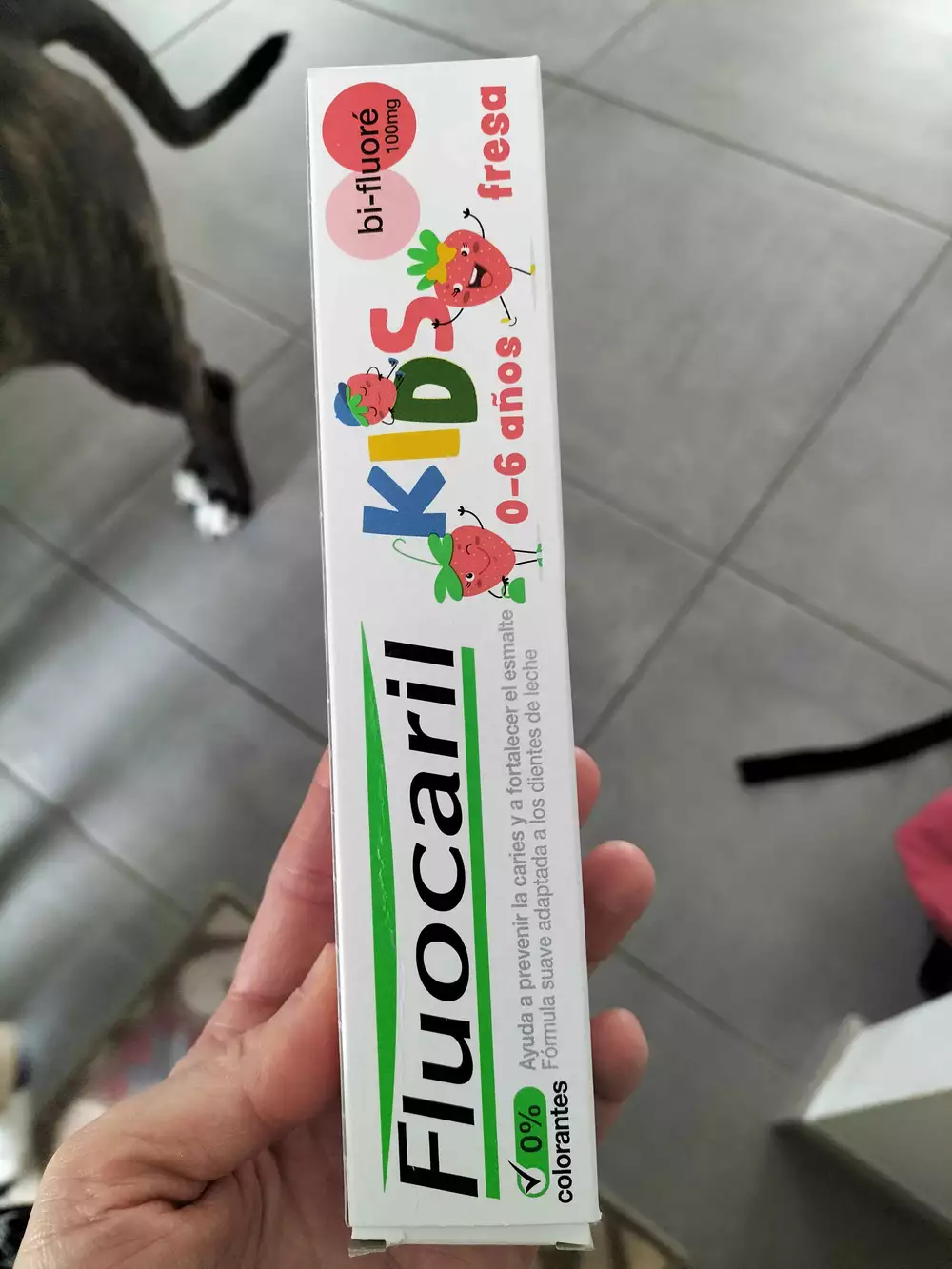 FLUOCARIL - Dentifrice kids 0-6 anos fresa
