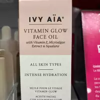 IVY AÏA - Huile pour le visage vitamin glow