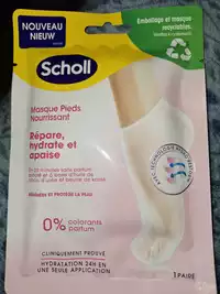 SCHOLL - Masque pied nourrissant 24h
