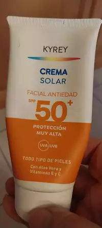KYREY - Crema solar SPF 50+