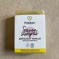 POTOTAM - Savon surgras exfoliant vanille