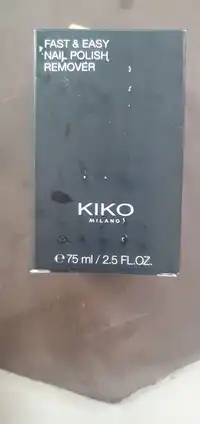 KIKO MILANO - Fast & easy nail polish remover