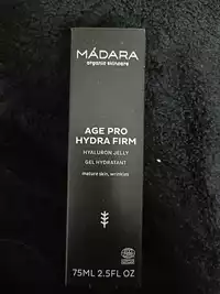 MÁDARA - Age pro hydra firm - Gel hydratant
