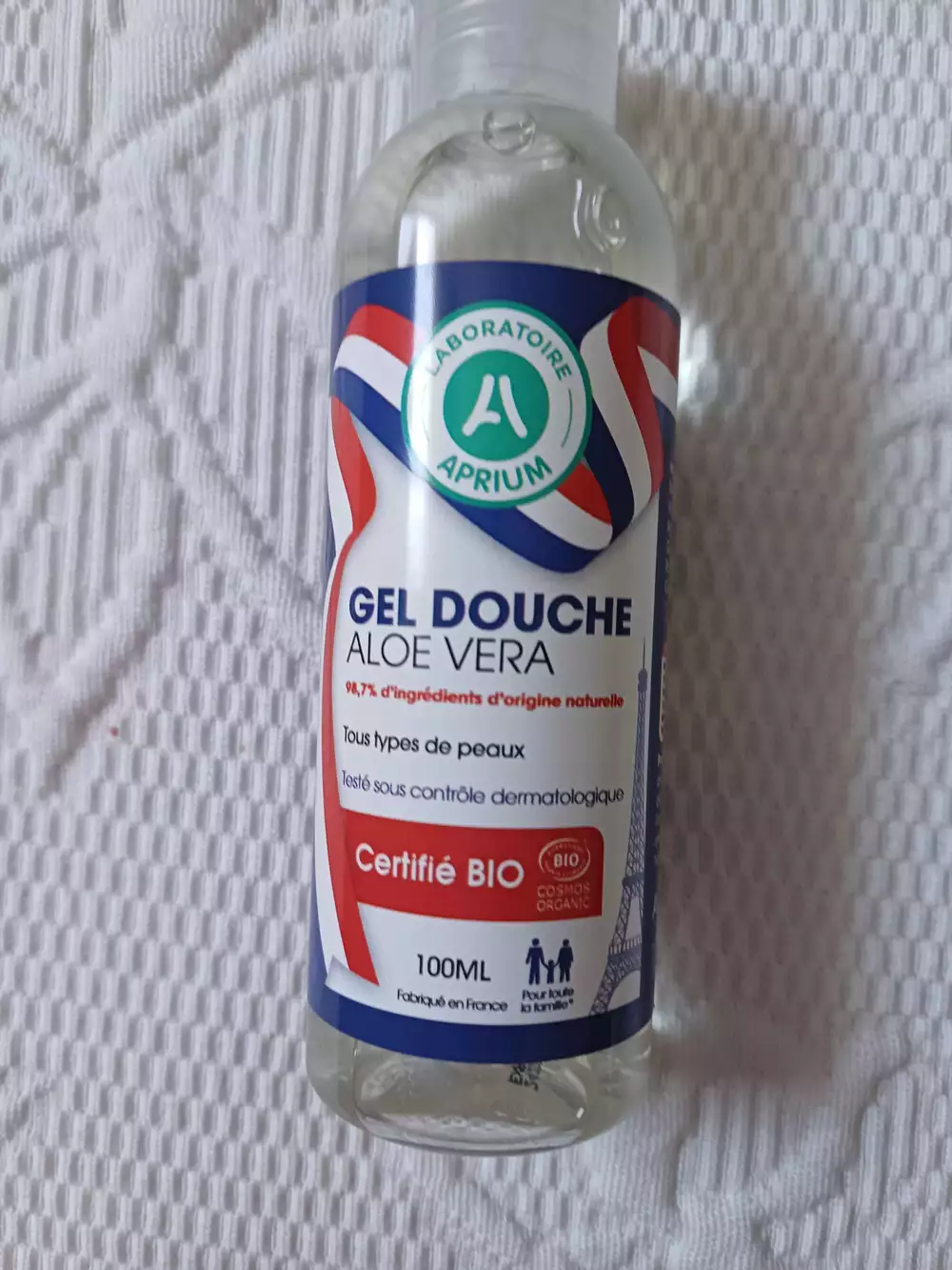 LABORATOIRE APRIUM - Aloe vera - Gel douche certifié bio