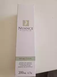 NUANCE BY ELECTRIC INK - Prime clear - Mousse de nettoyage