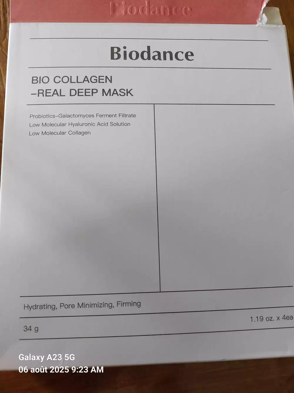 BIODANCE - Bio collagen - Real deep mask