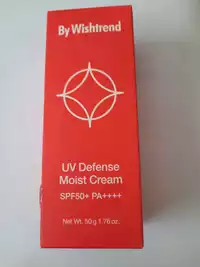 BY WISHTREND - Uv défense moist cream SPF 50+ PA++++