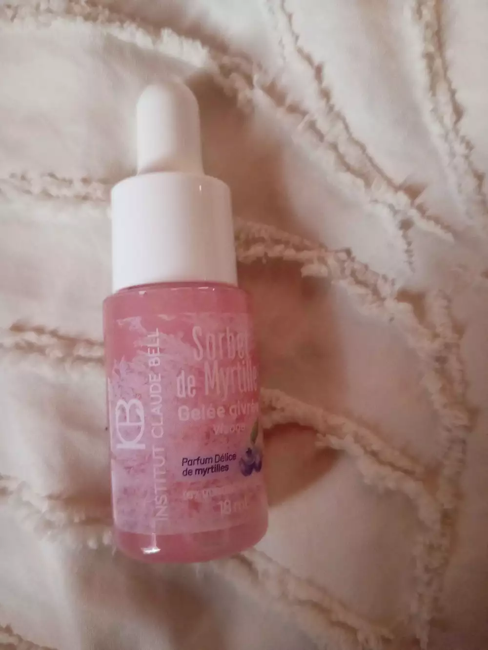 INSTITUT CLAUDE BELL - Sorbet de myrtille - Gelée givrée visage