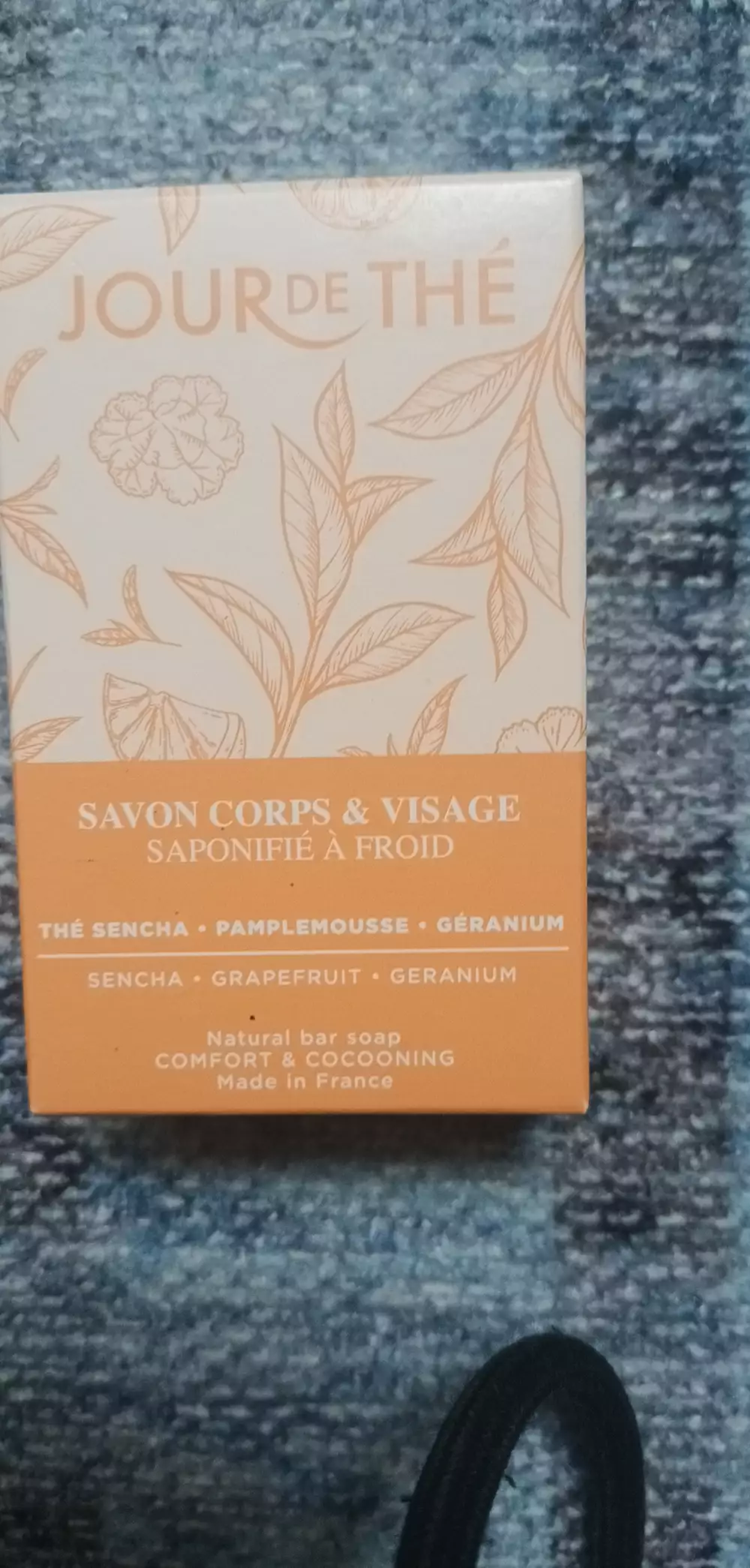 JOUR DE THE - Savon corps & visage thé sencha pamplemousse géranium