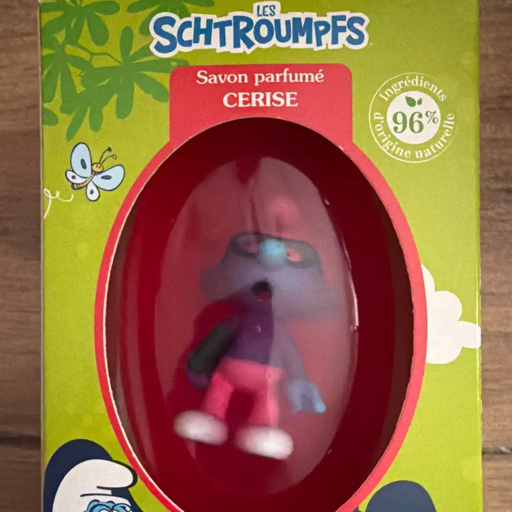 LES SCHTROUMPFS - Savon parfumé cerise
