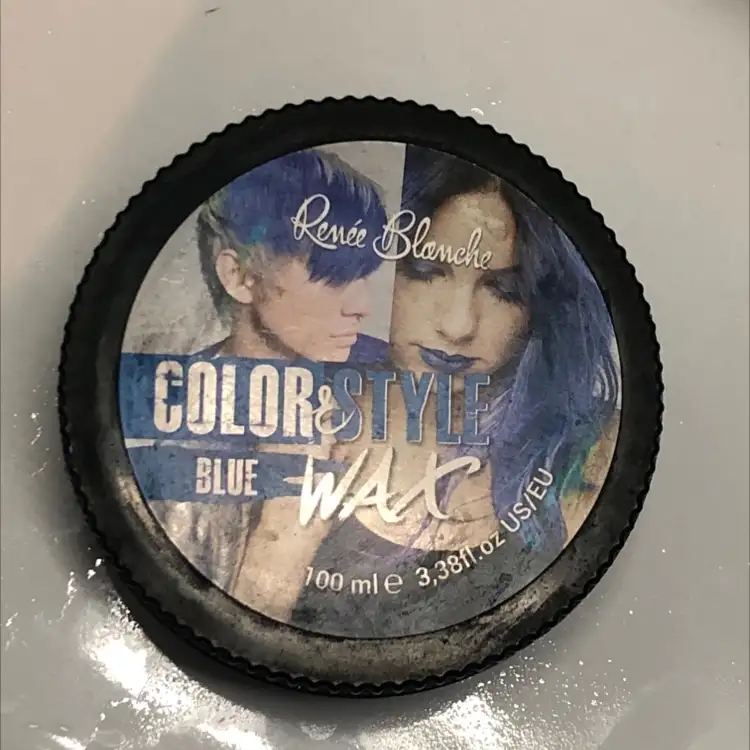 RENÉE BLANCHE - Color & style - Wax blue