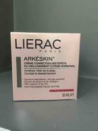 LIÉRAC - Arkéskin+ crème correction des effets du vieillissement cutané hormonal