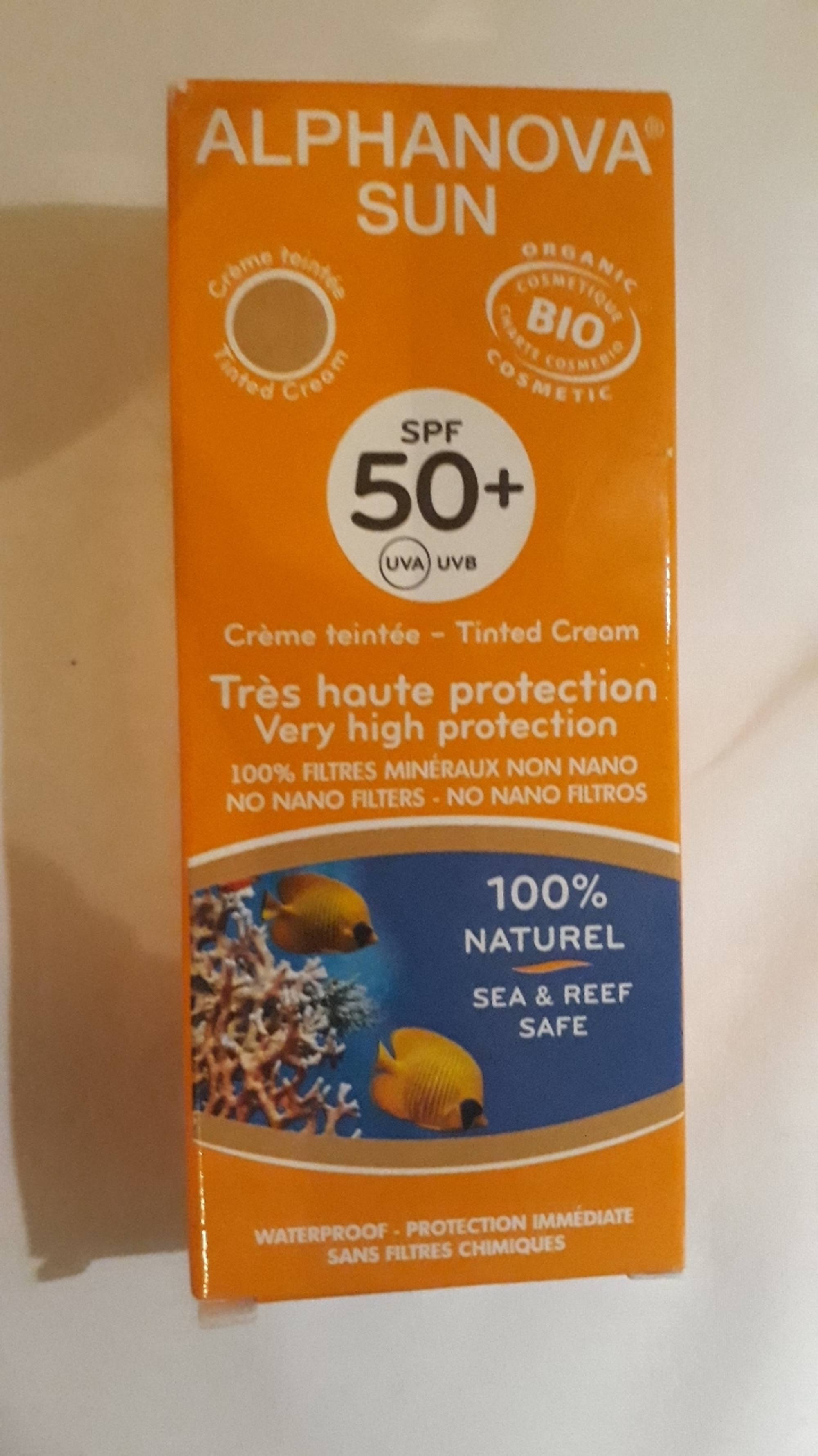 ALPHANOVA - Sun - Crème teinté bio spf 50+