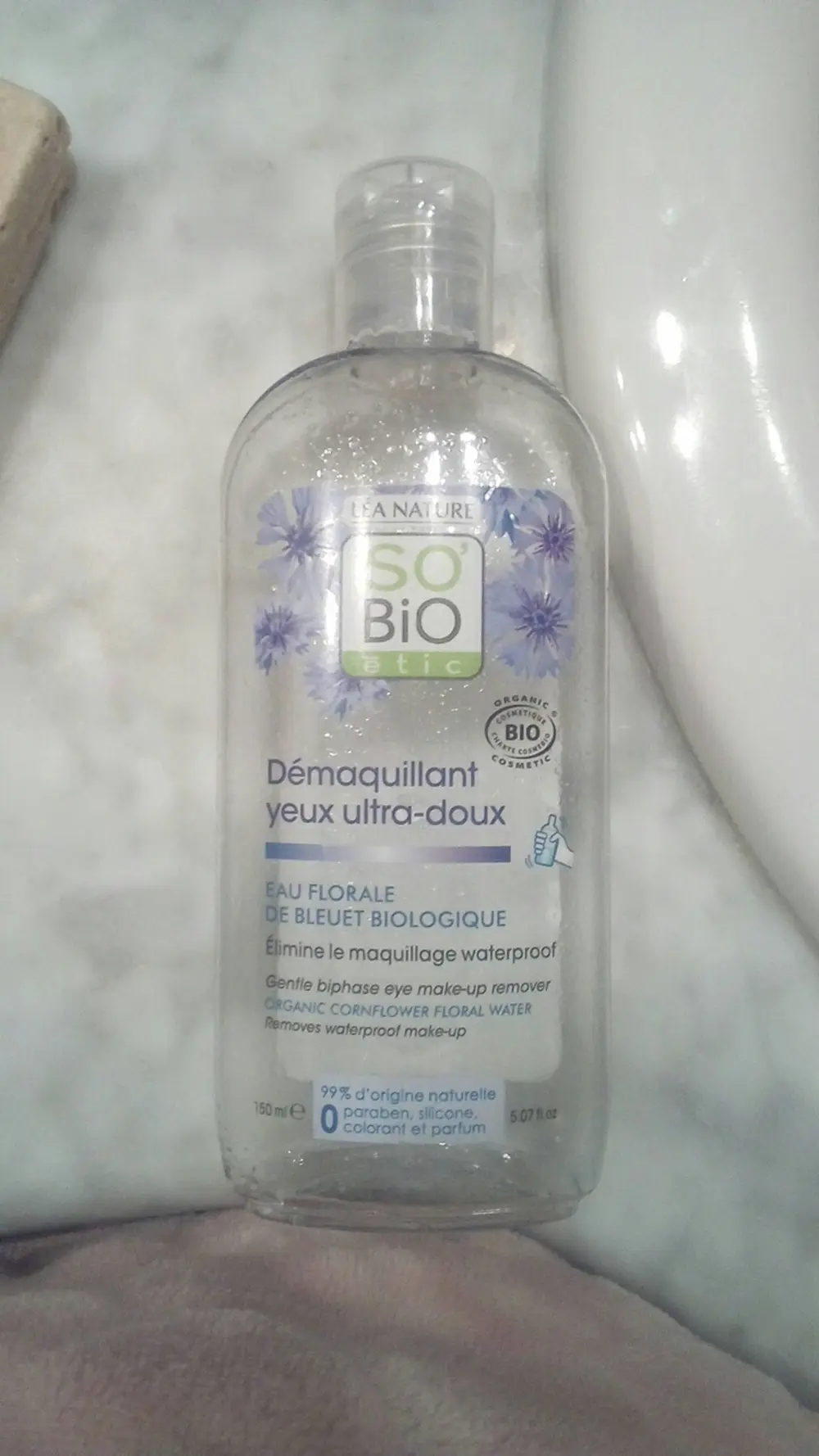 SO'BIO ÉTIC - Léa nature - Démaquillant yeux ultra-doux