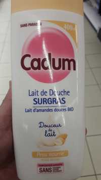 CADUM - Douceur de lait surgras - Lait de douche bio