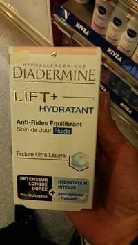 DIADERMINE - Lift+ hydratant soin de jour fluide - Anti-rides équilibrant
