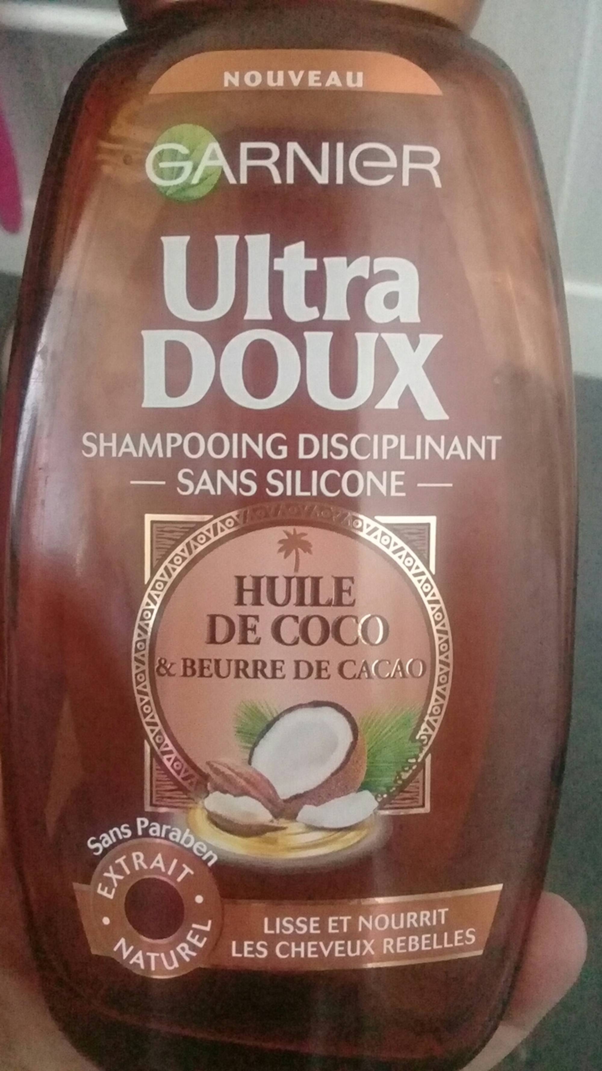 GARNIER - Ultra doux - Shampooing huile de coco & beurre de cacao