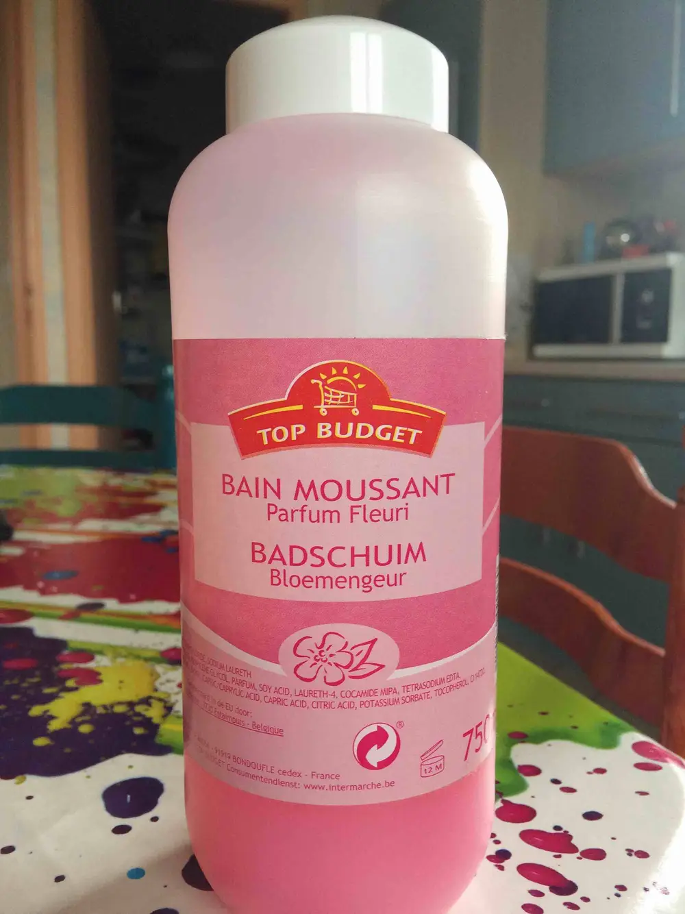 TOP BUDGET - Bain moussant parfum fleuri