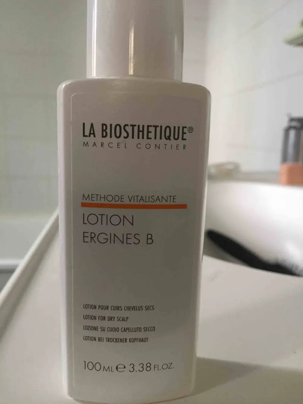 LA BIOESTHETIQUE - Methode vitalisante - Lotion ergines B