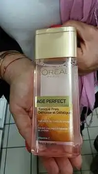 L'ORÉAL - Age perfect tonique frais défroisse et défatigue