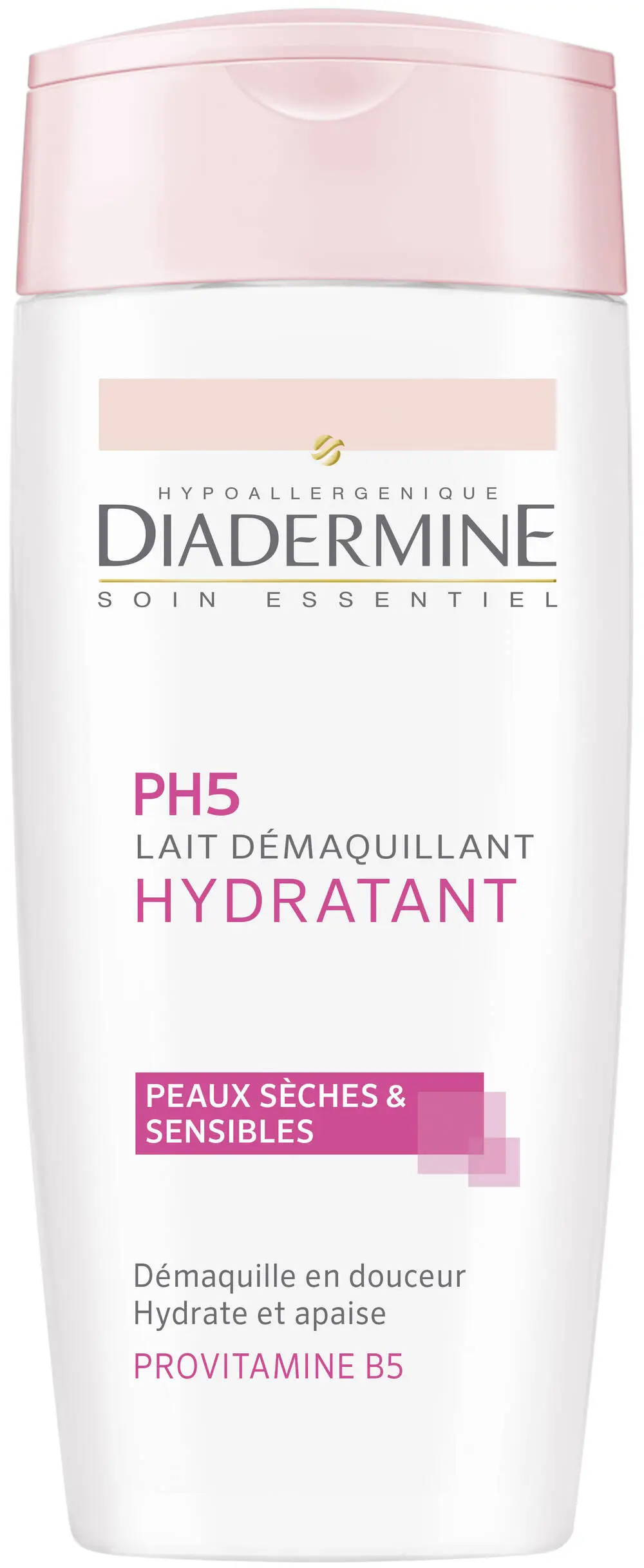 DIADERMINE - DIADERMINE LAIT DEMAQUILLANT HYDRATANT PH5 FLACON 200 ML