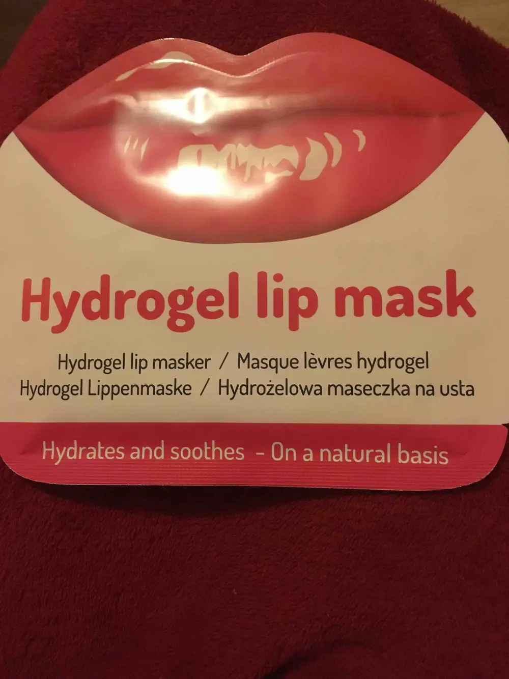 MASCOT EUROPE - Masque lèvres hydrogel