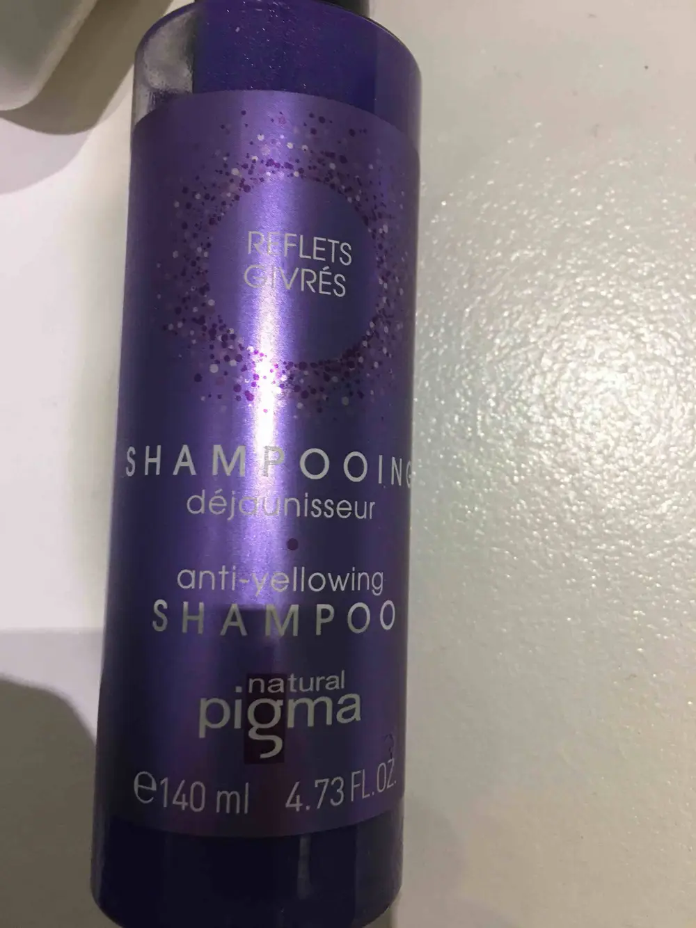NATURAL PIGMA - Reflets Givrés - Shampooing déjaunisseur 