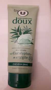 BY U - Après-shampooing doux aux extraits d'Eucalyptus et d'Argile - Cheveux gras